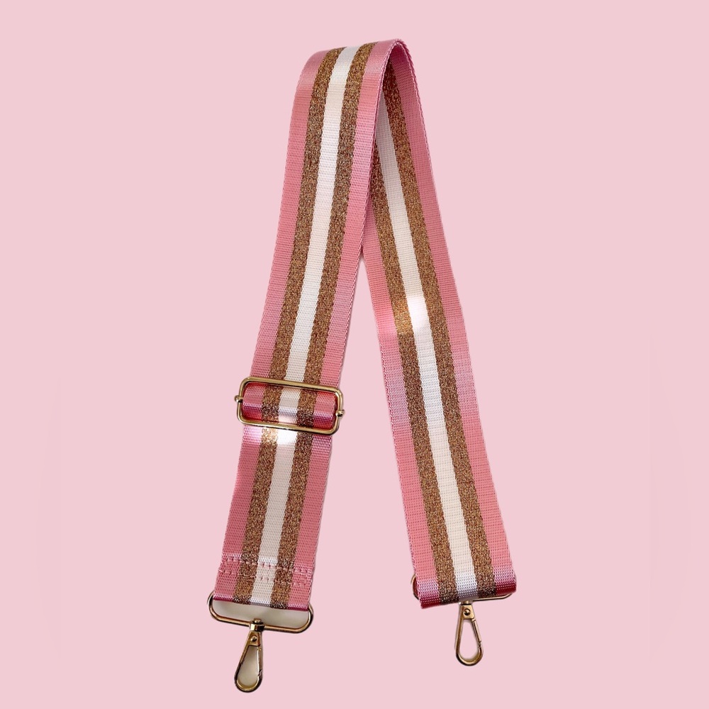 Adjustable crossbody, purse, bag strap.